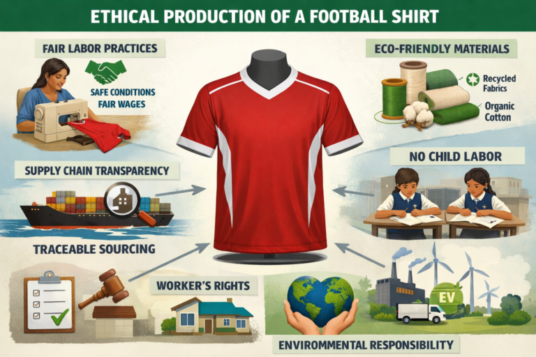 Ethical football shirt